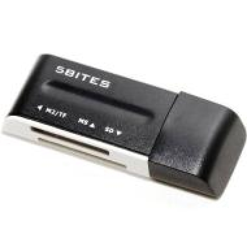 Картридер 5bites RE2-102BK  All-in-One USB2.0  Black  купить в Инфотех