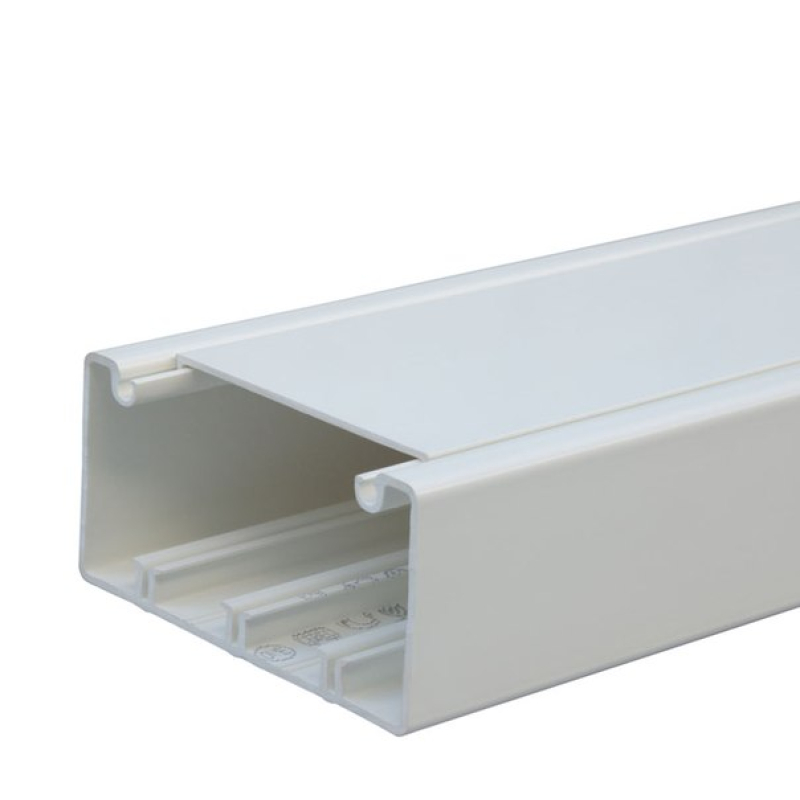 Кабельный канал 100х50х2000мм (белый)	100001S  купить в Инфотех