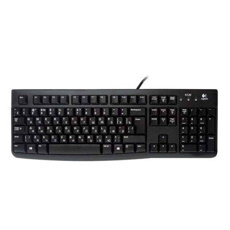Клавиатура Logitech K120 USB  купить в Инфотех