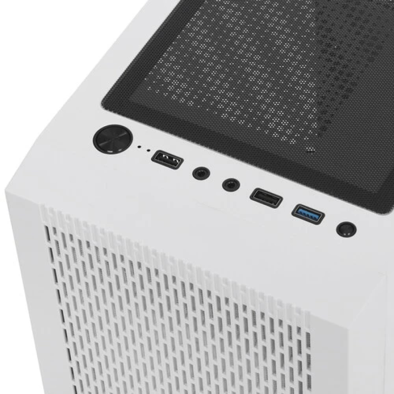 Корпус PCCooler MA100 MESH WH  белый стекло 3x120mm ARGB USB 3.0  ATX  без БП  купить в Инфотех