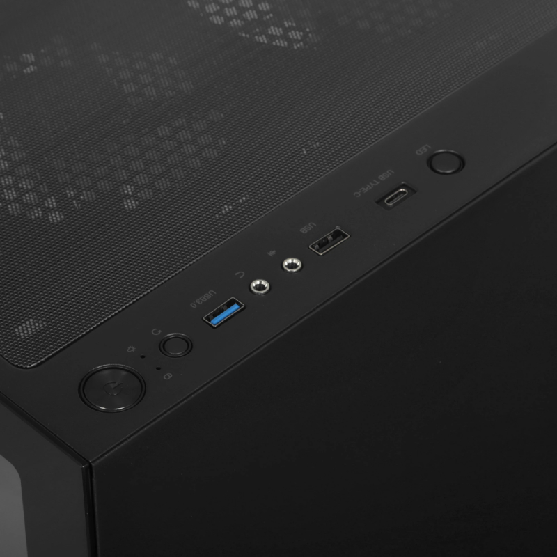 Корпус Formula Crystal Z1 PLUS черный  2x120mm  USB3.0   без БП   ATX  купить в Инфотех