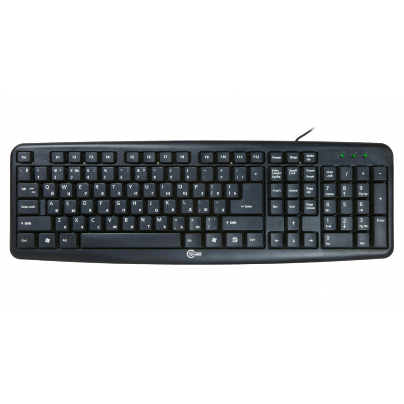 Клавиатура CBR KB 107  Black, USB  купить в Инфотех