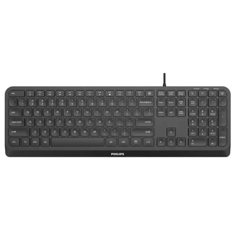 Клавиатура Philips SPK6207BL  USB  купить в Инфотех