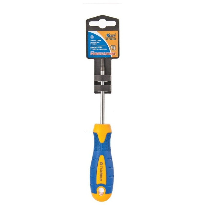 Отвертка KRAFT KT 700439 TORX T15x80  купить в Инфотех