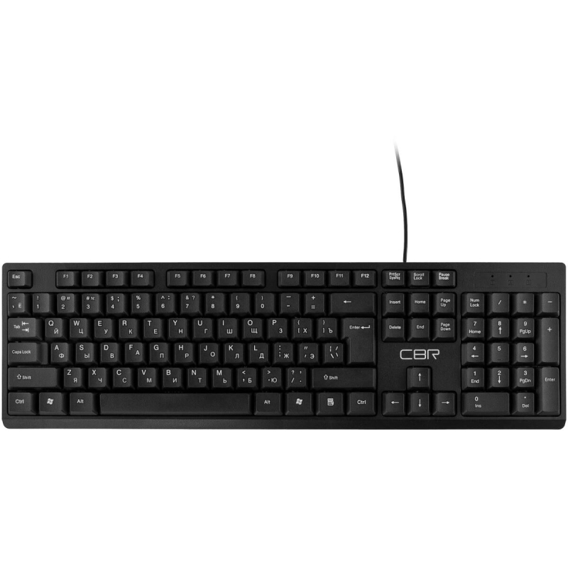 Клавиатура CBR KB 101   USB  1,5 м  купить в Инфотех