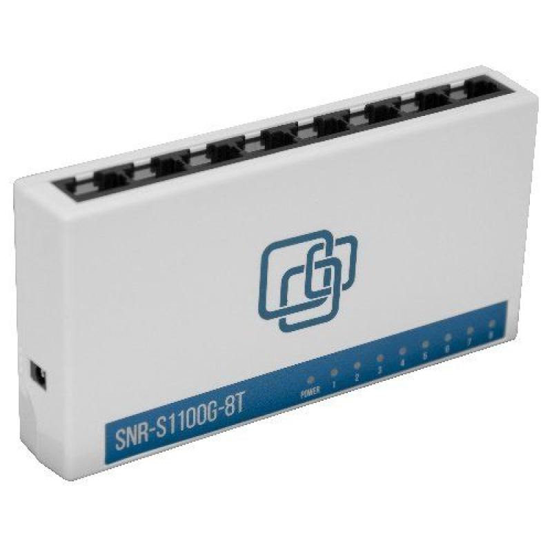 Коммутатор SNR-S1100G-8T    8x1000  купить в Инфотех