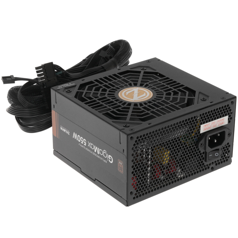 Блок питания 550W ZALMAN ZM550-GVII  80+ Bronze  купить в Инфотех