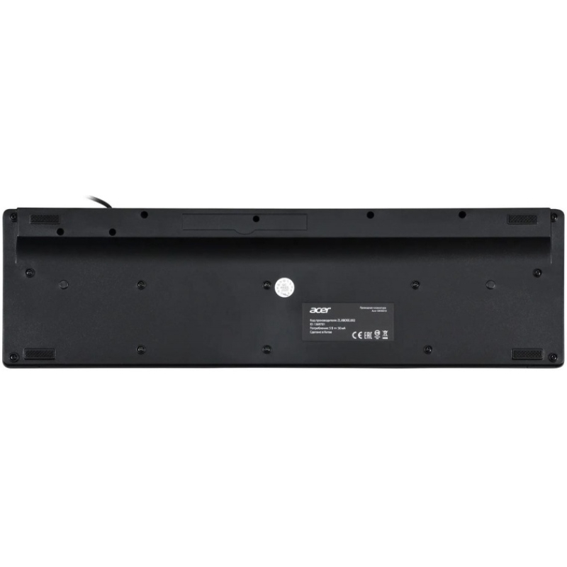 Клавиатура Acer OKW010 черный USB slim Multimedia  купить в Инфотех