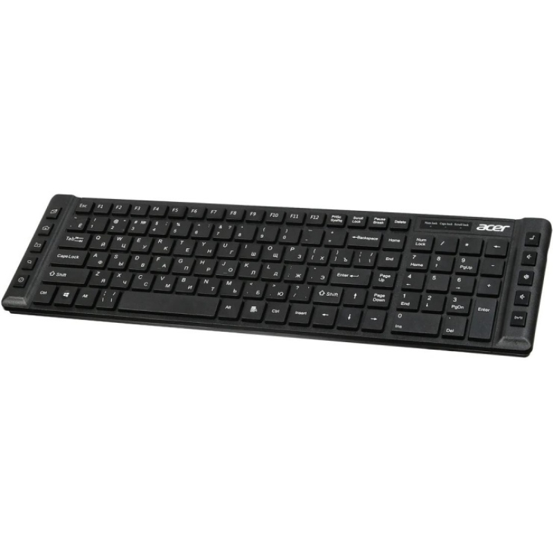 Клавиатура Acer OKW010 черный USB slim Multimedia  купить в Инфотех