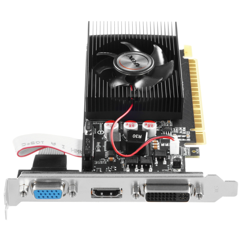 Видеокарта 2Gb GT730 AFOX AF730-2048D3L6  DDR3 128 бит  купить в Инфотех