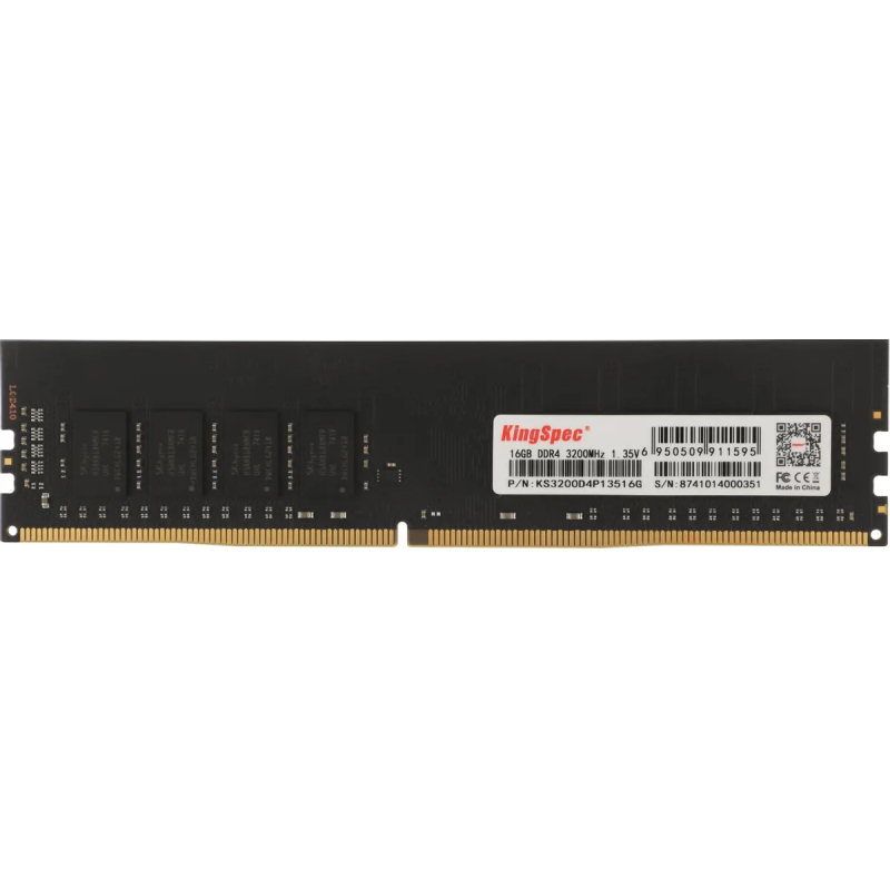 Модуль памяти 16G DDR4 3200MHz Kingspec KS3200D4P13516G  купить в Инфотех