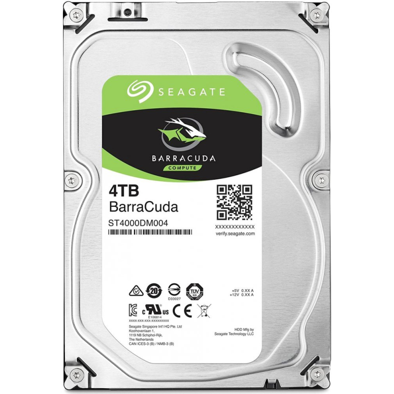 Жесткий диск 4Tb Seagate ST4000DM004 Barracuda SATA  5400rpm 256Mb  купить в Инфотех