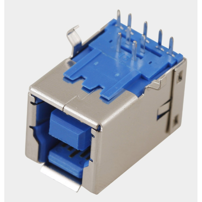 Разъем для принтера USB 3.0 BF угловой  купить в Инфотех