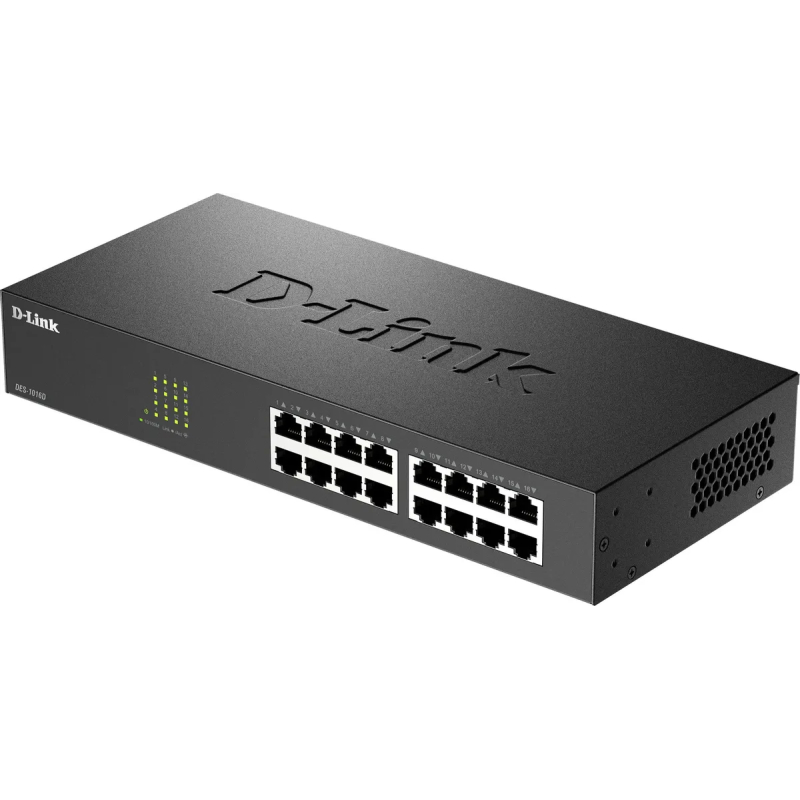 Коммутатор D-Link DES-1016D  16 x 100Mbps  купить в Инфотех