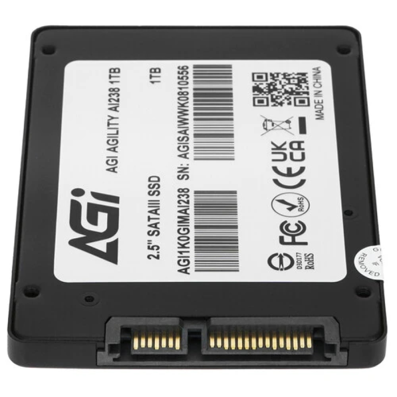 Накопитель SSD 1TB AGi AI238  AGI1K0GIMAI238   SATA-III  2.5"  купить в Инфотех